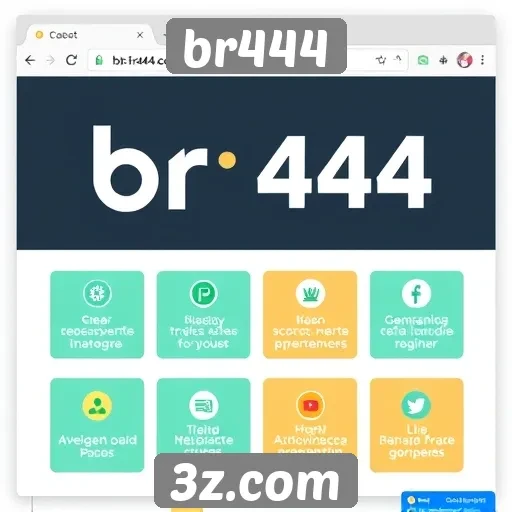 Análise das principais funcionalidades do site br444
