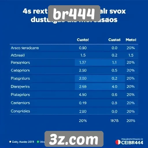Custos das assinaturas do br444 em comparação